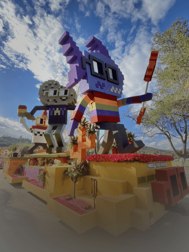 The Rose Parade: Shark Pickle Cone