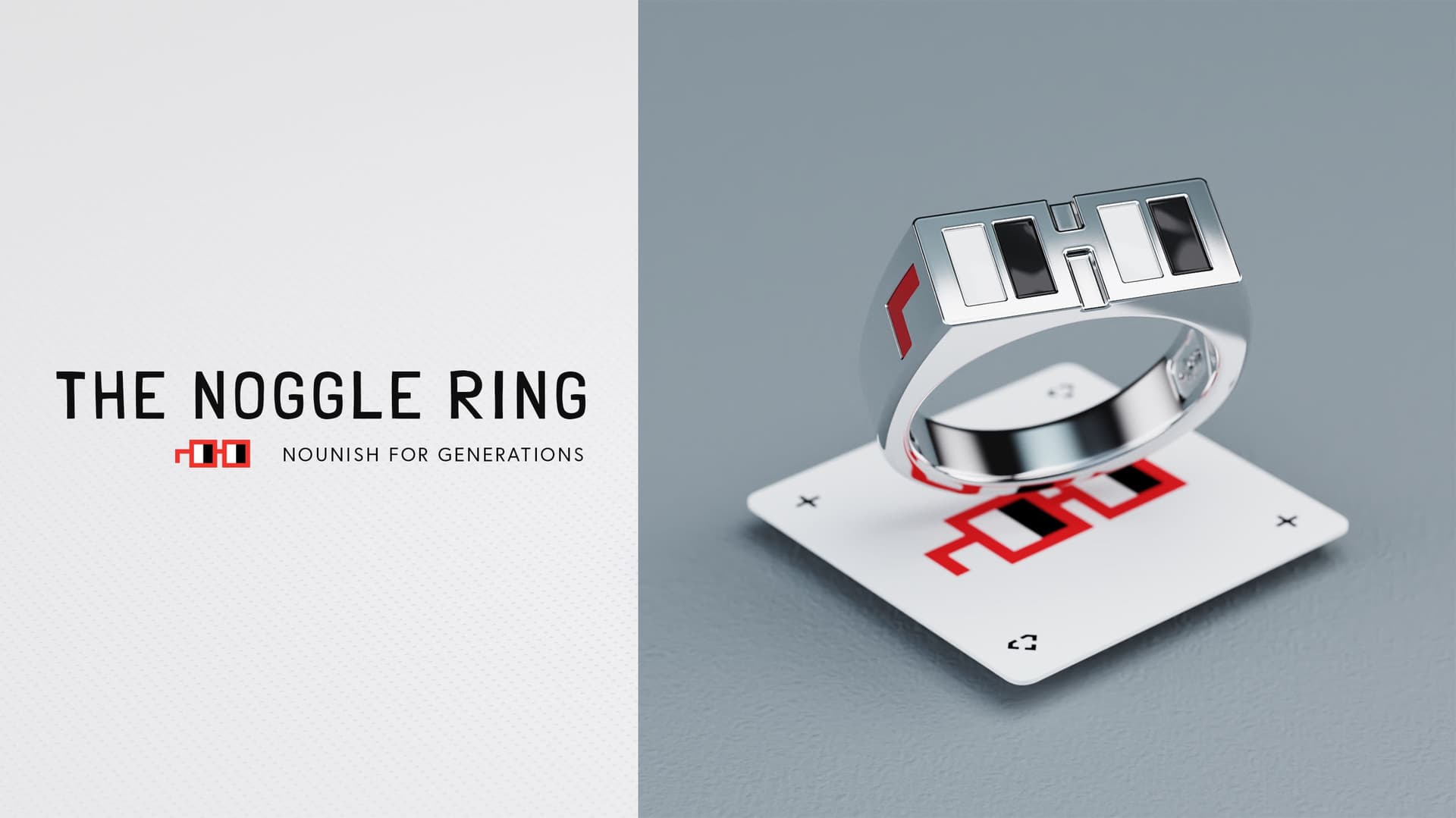 Noggle Ring Title Banner - Small